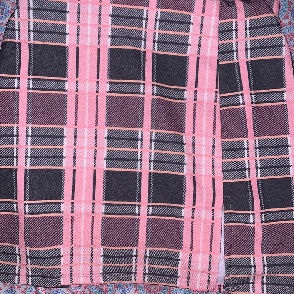 Fashion nova mini plaid skirt